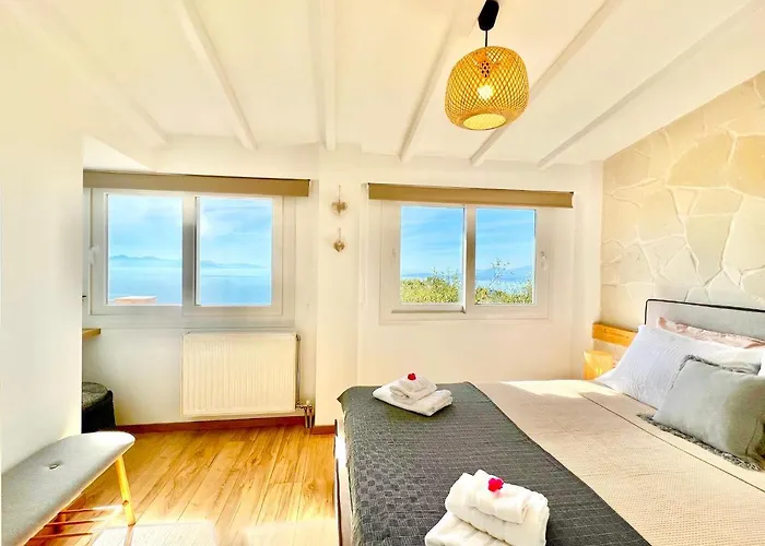 Evmaria With Private Swimming Pool 别墅