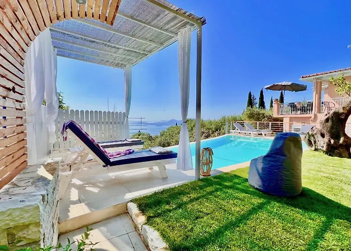 וילה Evmaria With Private Swimming Pool *