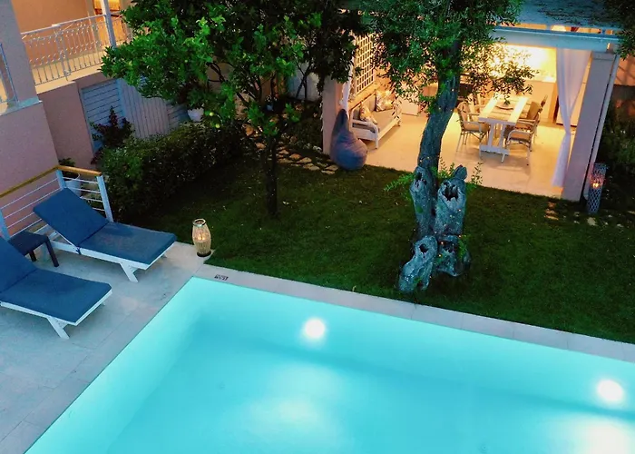 Evmaria With Private Swimming Pool * Spartylas